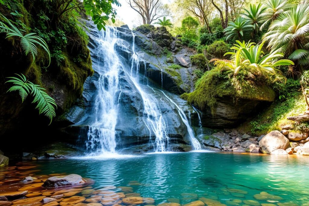 Cachoeira no Parque Nacional do Caparaó Cachoeira no Parque Nacional do Caparaó