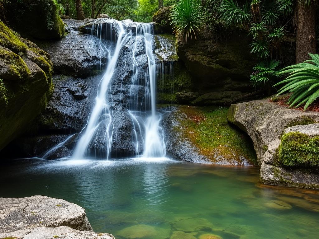 Cachoeira no Santuário do Caraça Cachoeira no Santuário do Caraça
