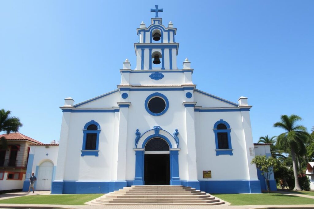 Igreja Matriz São Gonçalo em Rio Preto Minas Gerais com sua arquitetura de estilo colonial Igreja Matriz São Gonçalo em Rio Preto Minas Gerais com sua arquitetura de estilo colonial