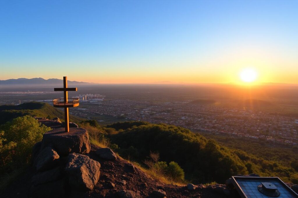 Mirante da Cruzinha em Rio Preto Minas Gerais com vista panorâmica da cidade Mirante da Cruzinha em Rio Preto Minas Gerais com vista panorâmica da cidade