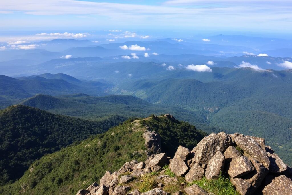 Vista do Pico do Selado em Monte Verde Vista do Pico do Selado em Monte Verde